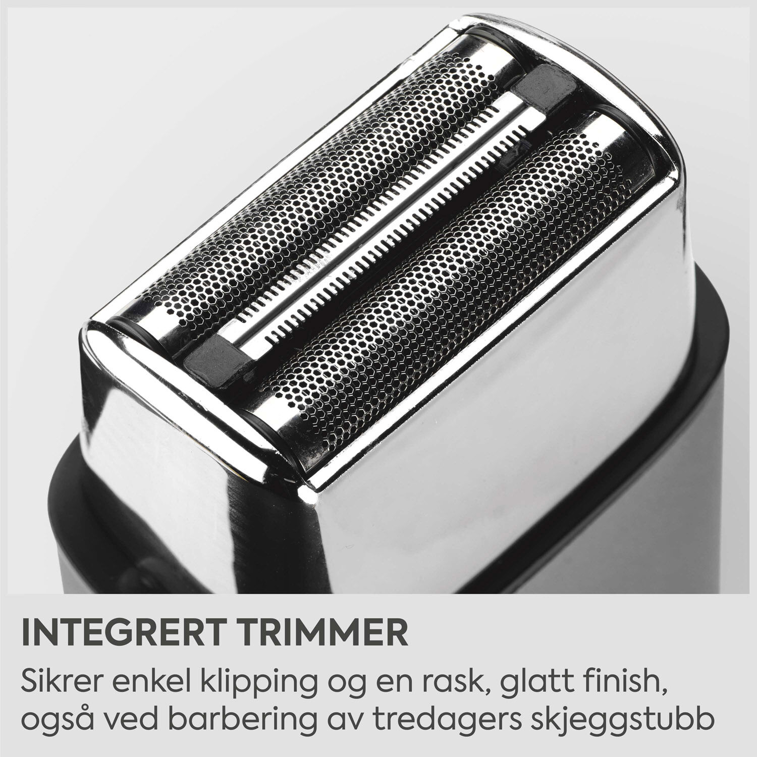 Super-X Metal Series Double Foil Shaver (Silver)